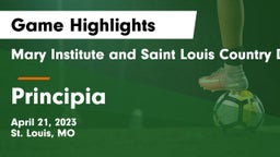 Mary Institute and Saint Louis Country Day School vs Principia  Game Highlights - April 21, 2023