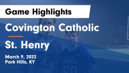 Covington Catholic  vs St. Henry Game Highlights - March 9, 2022