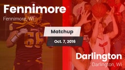 Matchup: Fennimore vs. Darlington  2016