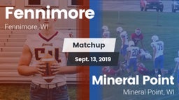 Matchup: Fennimore vs. Mineral Point  2019