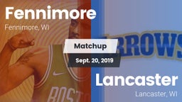 Matchup: Fennimore vs. Lancaster  2019
