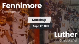 Matchup: Fennimore vs. Luther  2019