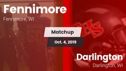 Matchup: Fennimore vs. Darlington  2019