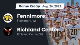 Recap: Fennimore  vs. Richland Center  2022