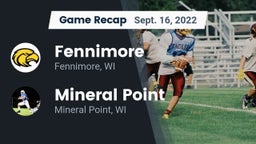 Recap: Fennimore  vs. Mineral Point  2022