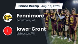 Recap: Fennimore  vs. Iowa-Grant  2023