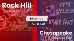 Matchup: Rock Hill High vs. Chesapeake  2016