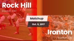 Matchup: Rock Hill High vs. Ironton  2017
