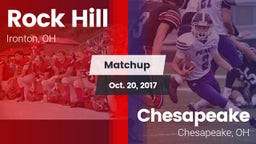 Matchup: Rock Hill High vs. Chesapeake  2017