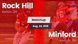 Matchup: Rock Hill High vs. Minford  2018