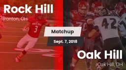 Matchup: Rock Hill High vs. Oak Hill  2018