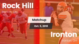 Matchup: Rock Hill High vs. Ironton  2018