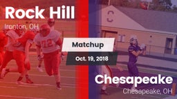 Matchup: Rock Hill High vs. Chesapeake  2018