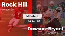Matchup: Rock Hill High vs. Dawson-Bryant  2018