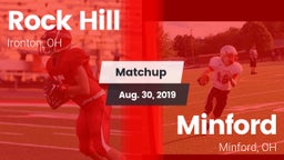 Matchup: Rock Hill High vs. Minford  2019