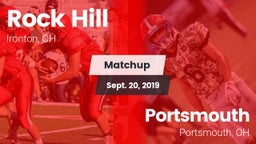 Matchup: Rock Hill High vs. Portsmouth  2019