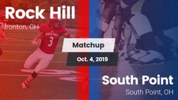 Matchup: Rock Hill High vs. South Point  2019