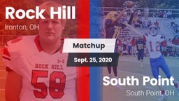 Matchup: Rock Hill High vs. South Point  2020