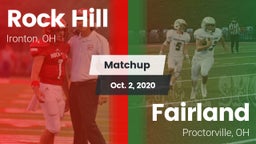 Matchup: Rock Hill High vs. Fairland  2020