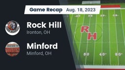 Recap: Rock Hill  vs. Minford  2023