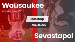 Matchup: Wausaukee vs. Sevastapol 2017