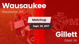 Matchup: Wausaukee vs. Gillett  2017