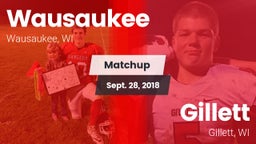 Matchup: Wausaukee vs. Gillett  2018