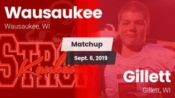 Matchup: Wausaukee vs. Gillett  2019