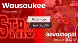 Matchup: Wausaukee vs. Sevastopol  2019