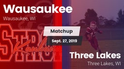 Matchup: Wausaukee vs. Three Lakes  2019
