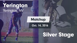 Matchup: Yerington vs. Silver Stage 2016