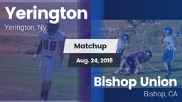 Matchup: Yerington vs. Bishop Union  2018