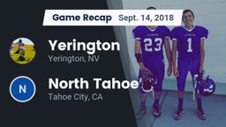 Recap: Yerington  vs. North Tahoe  2018