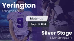 Matchup: Yerington vs. Silver Stage  2018