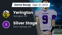 Recap: Yerington  vs. Silver Stage  2018