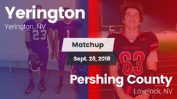 Matchup: Yerington vs. Pershing County  2018