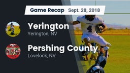Recap: Yerington  vs. Pershing County  2018