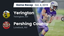 Recap: Yerington  vs. Pershing County  2019