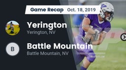 Recap: Yerington  vs. Battle Mountain  2019