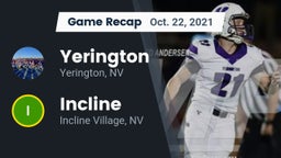 Recap: Yerington  vs. Incline  2021