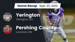 Recap: Yerington  vs. Pershing County  2022