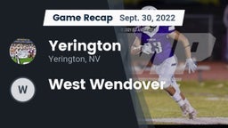 Recap: Yerington  vs. West Wendover 2022