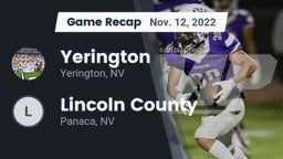 Recap: Yerington  vs. Lincoln County  2022