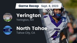 Recap: Yerington  vs. North Tahoe  2023