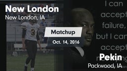 Matchup: New London vs. Pekin  2016