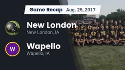 Recap: New London  vs. Wapello  2017