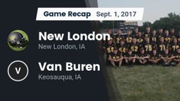 Recap: New London  vs. Van Buren  2017