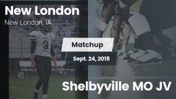 Matchup: New London vs. Shelbyville MO JV 2018