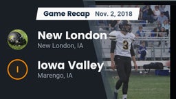 Recap: New London  vs. Iowa Valley  2018