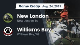 Recap: New London  vs. Williams Bay  2019